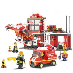 Sluban B3100 Fire Center İtfaiye Merkezi 631 Parça