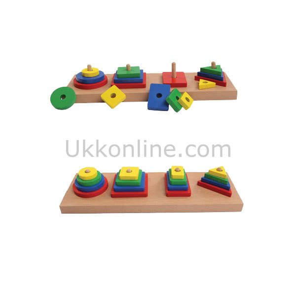 681215 NEVATOYS GEOMETRİK ŞEKİL TEK PİMLİ