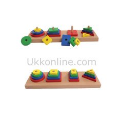 681215 NEVATOYS GEOMETRİK ŞEKİL TEK PİMLİ