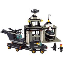Sluban B2300 Riot Police Tekno Merkezi 876 Parça