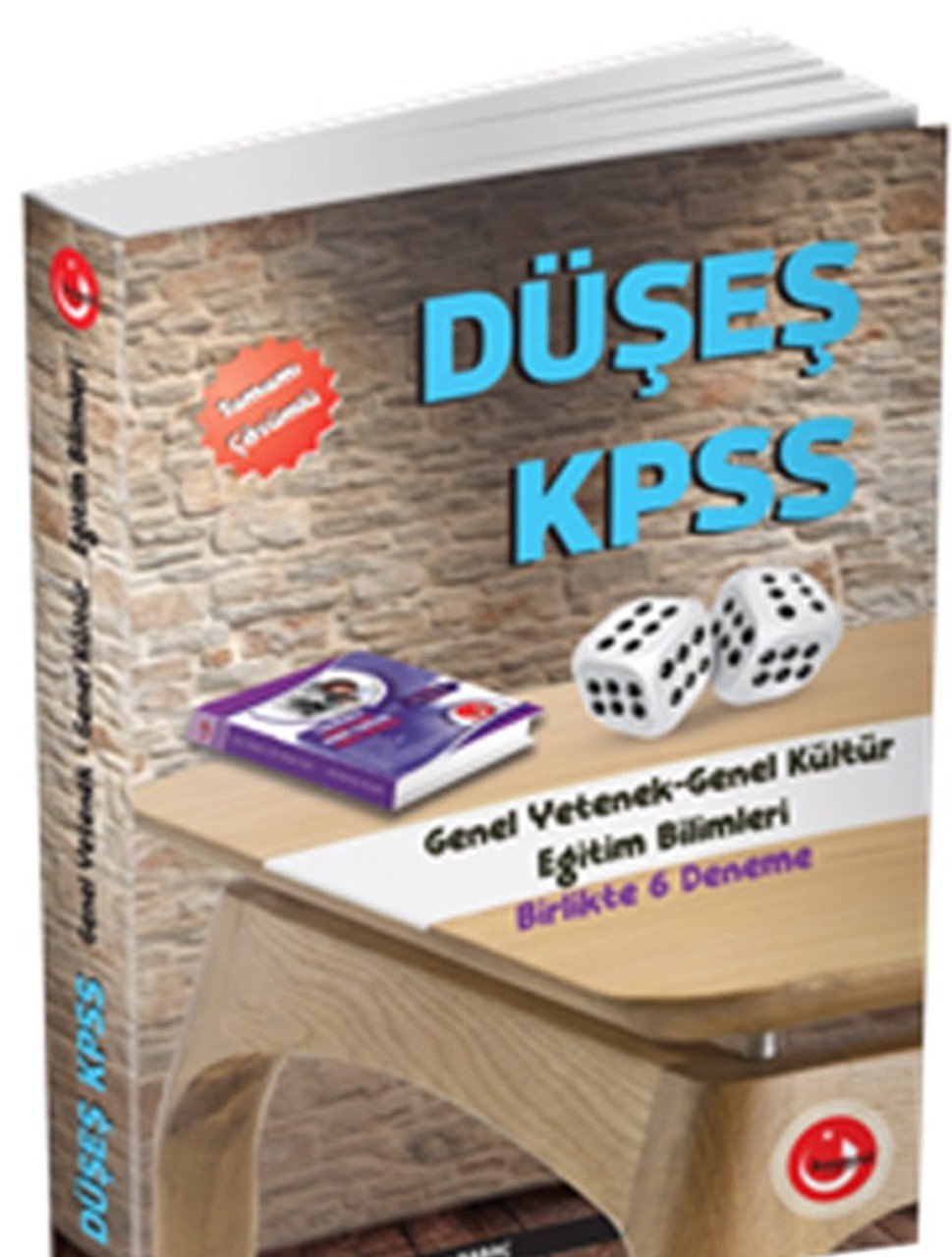 2017 KPSS Düşeş GY. GK. ve Eğitim Bilimleri Tamamı Çözümlü Birlikte 6 Deneme Kısayol Yayınları
