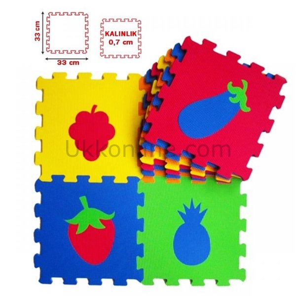 05-657 MEYVE SEBZELER 33X33 7 MM