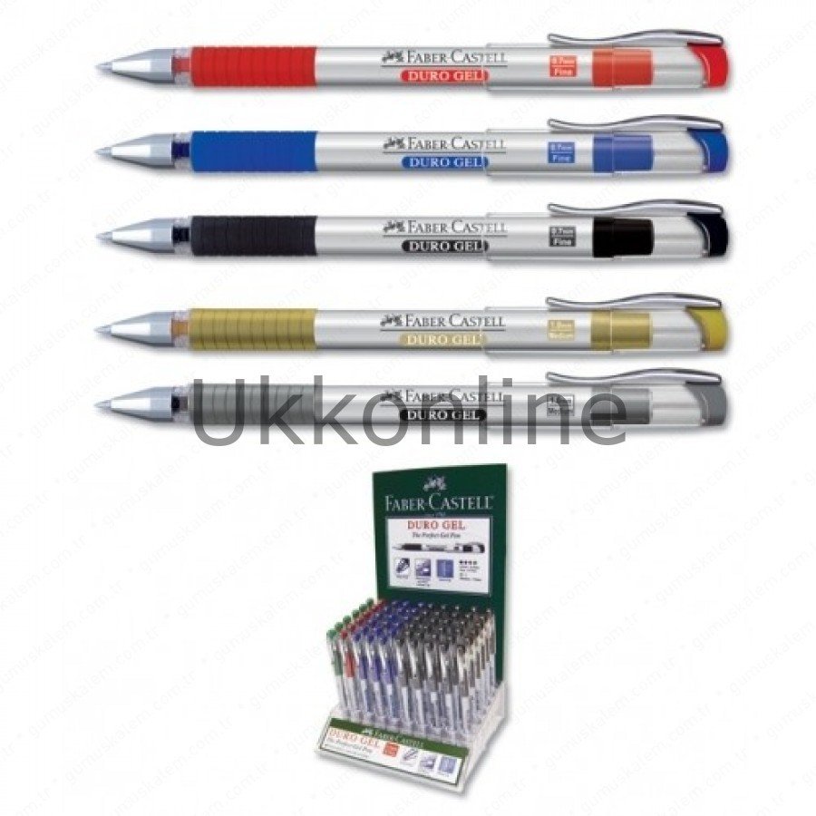 FABER 140911 DURO GEL GÜMÜŞ KALEM 1,0MM