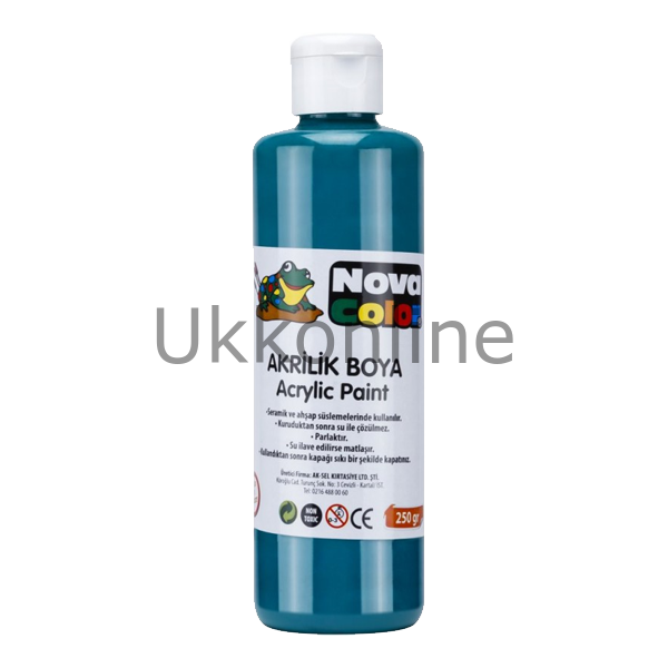 NOVA COLOR AKRILIK BOYA 250 GR YESIL
