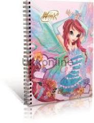 GIPTA Winx A6 80YP K.KAP ÇİZGİLİ DEFTER