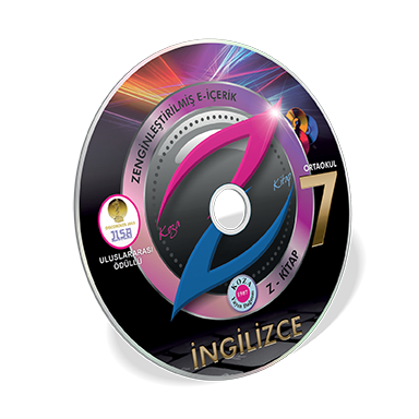 KOZA Z-Kitap İngilizce 7 DVD