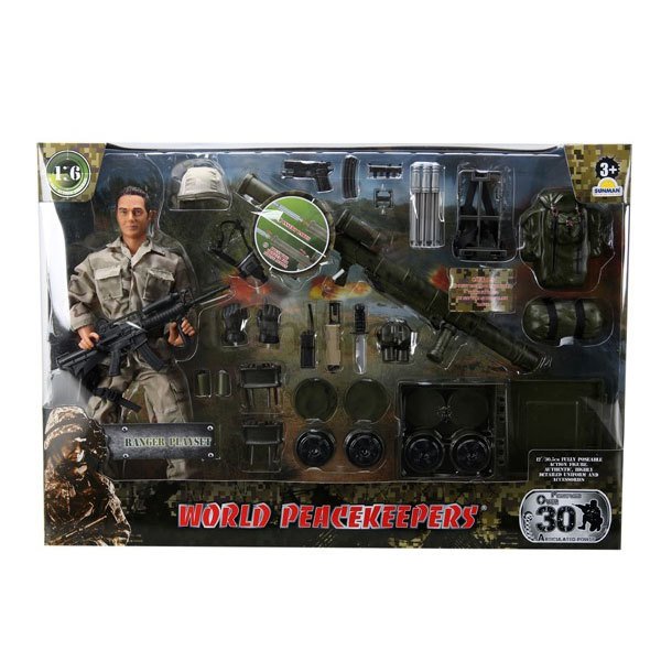 90400 SUN ASKER OYN.SET DELUXE 1 FİGÜR/AKS-1/6-MCT