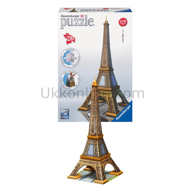 RPB125562 3D EYFEL KULESİ 3D Puzzle /Ravensburger
