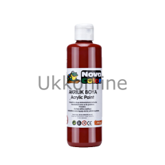 NOVA COLOR AKRILIK BOYA 250 GR KAHVE