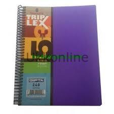 GIPTA Triplex 5+3 A4 240YP SPR.PP.KAP. DEFTER