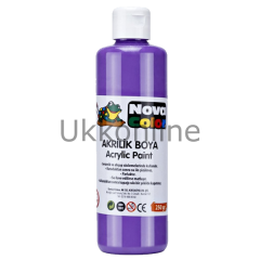 NOVA COLOR AKRILIK BOYA 250GR MOR
