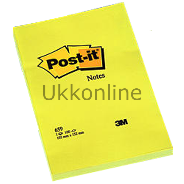 POSTİT YAPIŞKANLI NOT KAĞIT 659 102-152 SARI