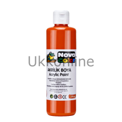 NOVA COLOR AKRILIK BOYA 250 GR TURUNCU