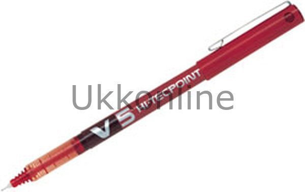 PİLOT V5 KIRMIZI  KALEM BX-V5-L-E