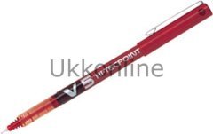 PİLOT V5 KIRMIZI  KALEM BX-V5-L-E