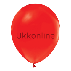 BALONEVİ BALON BASKISIZ KIRMIZI 100 LÜ