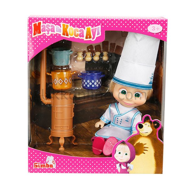 1987 SUN BEBEK SET MASHA AŞÇI AKS.12CM-SIM
