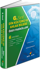 6. Sınıf Din Kültürü ve Ahlak Bilgisi Ödev Fasikülleri Aydın Yayınları