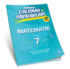 KARACA Çalışma Yaprakları Matematik 7