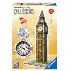 RPB125869 3D BIG BEN (Saatli) 3D Puzzle /Ravensburger
