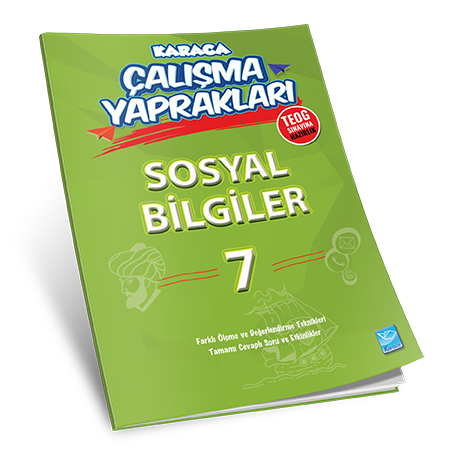KARACA Çalışma Yaprakları Sosyal Bilgiler 7