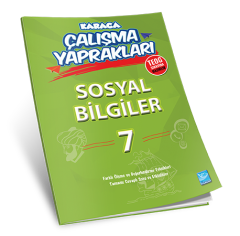 KARACA Çalışma Yaprakları Sosyal Bilgiler 7