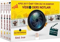 Benim Hocam Yayınları 2017 KPSS ÖABT Türk Dili ve Edebiyatı Öğretmenliği Video Ders Notları