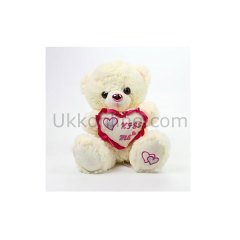 8651/25 PELUŞ 25CM KALPLİ AYI