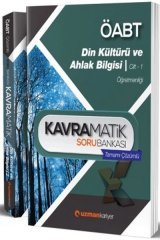 Uzman Kariyer 2017 ÖABT Din Kültürü ve Ahlak Bilgisi Öğretmenliği 2 Cilt Kavramatik Tamamı Çözümlü Soru Bankası