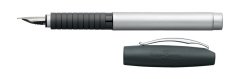 Faber - Castell Basic Metal Dolmakalem Parlak Gümüş (M)