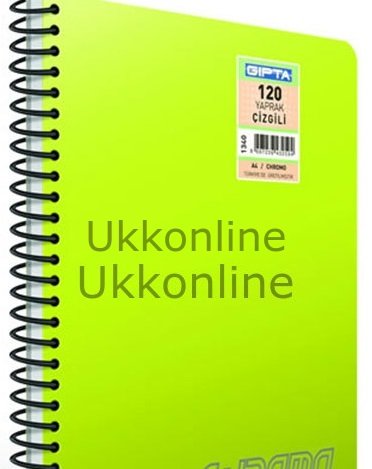 GIPTA CHROMO A6 80 YP SPİRALLİ ÇİZGİLİ DEFTER
