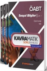 Uzman Kariyer 2017 ÖABT Sosyal Bilgiler Öğretmenliği 3 Cilt Kavramatik Tamamı Çözümlü Soru Bankası