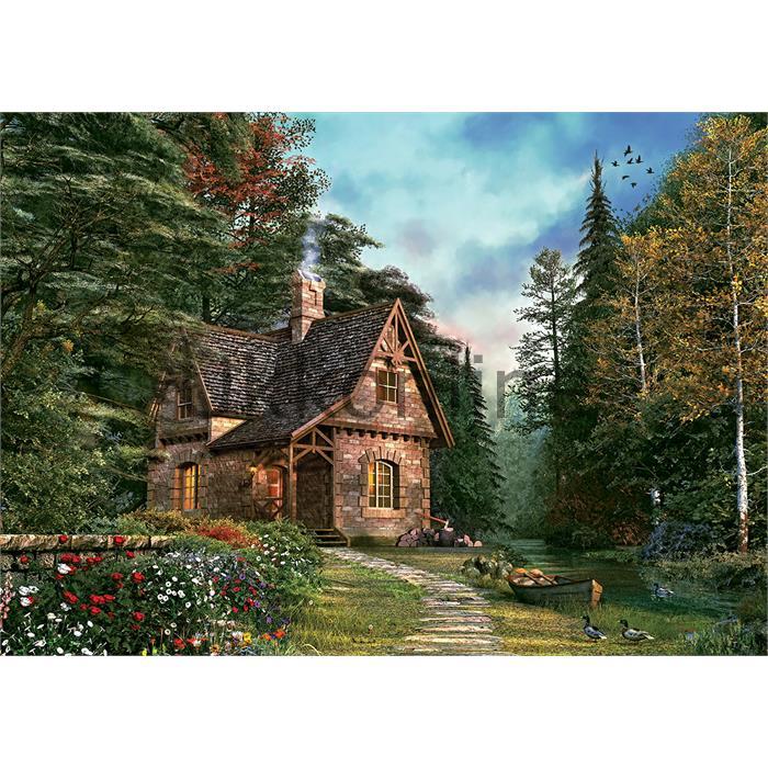 Art 4621 1500 Parça Puzzle Kütük Ev
