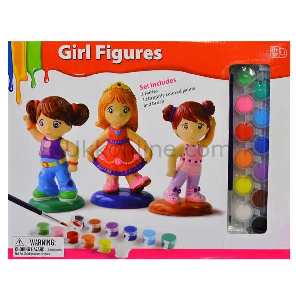 153CH-DIY KUT.SEVİMLİ KIZLAR BOYAMA OYUNU