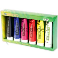 MARİES AKRİLİK BOYA 819B 6 RENK 75 ML