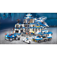 Sluban B0193 Police Polis Merkezi 859 Parça