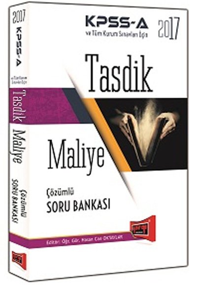 2017 KPSS A Grubu Tasdik Maliye Çözümlü Soru Bankası Yargı Yayınları