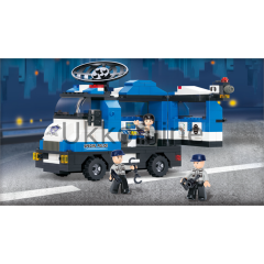 Sluban B0187 Police Mobil Kumanda Merkezi 265 Parça