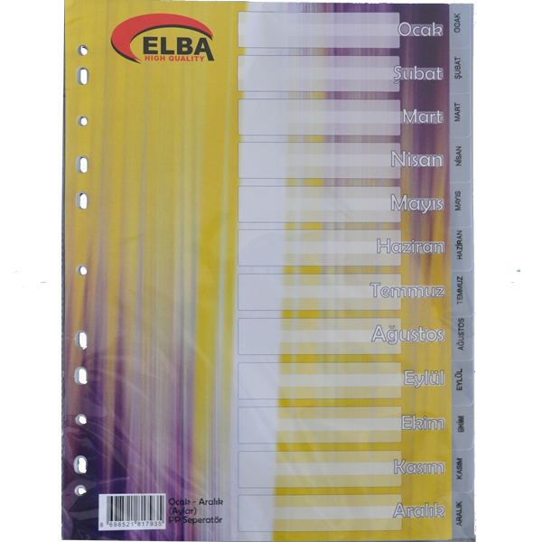 BAFİX SEPERATOR PLASTİK AYLAR