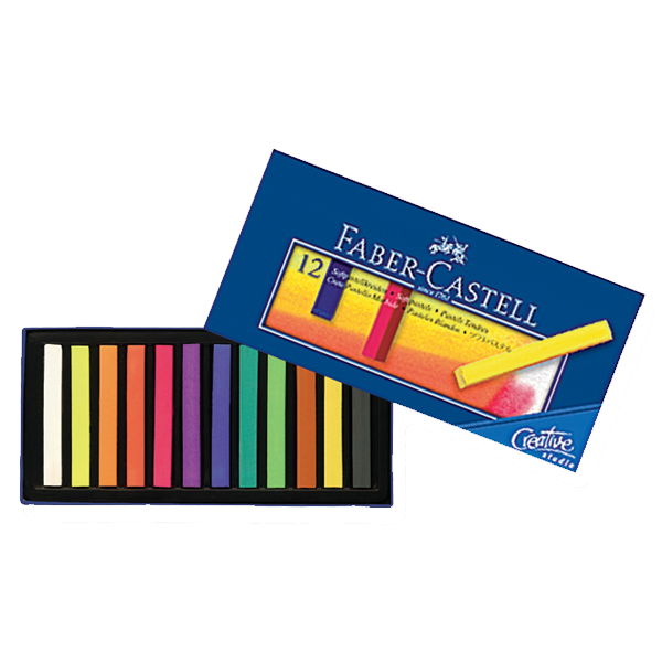 FABER CREATİVE STUDİO TOZ PASTEL BOYA SOFT 12 RENK