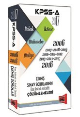 2017 KPSS A Grubu 2006-2016 Çıkmış Sınav Sorularının Konu Anlatımlı ve Analizli Çözümleri Yargı Yayınları