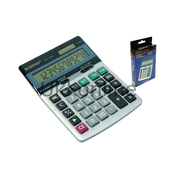 RUBENİS HESAP MAKİNASI 12 HANE SB 1208