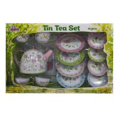 41063/55/07 KUT.METAL ÇAY SET 15 PCS