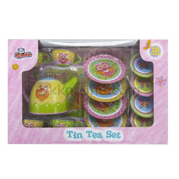 41063/55/07 KUT.METAL ÇAY SET 15 PCS