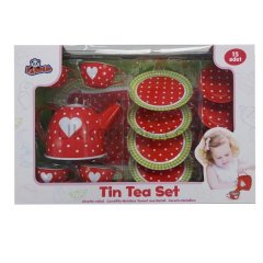 41058/73/10729W KUT.METAL ÇAY SET  15PCS