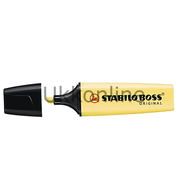 STABİLO FOSFORLU KALEM BOSS ORİGİNAL PASTEL SARI