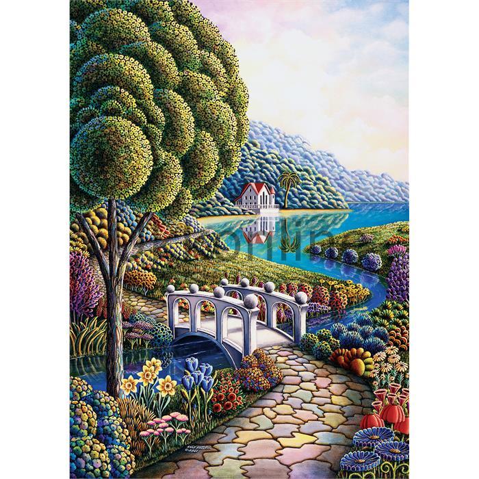 Art 4357 1000 Parça Puzzle Çiçek Koyu