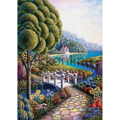 Art 4357 1000 Parça Puzzle Çiçek Koyu