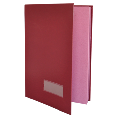 BAFİX İMZA DOSYASI 12yp 24 Sf BORDO