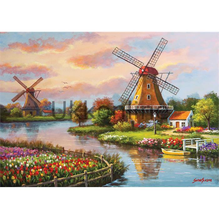 Art 4354 1000 Parça Puzzle Yel Değirmenleri